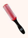 Non-Slip Detangling Brush 7 Row Black