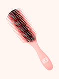 Non-Slip Detangling Brush Pro 9 Row Pink