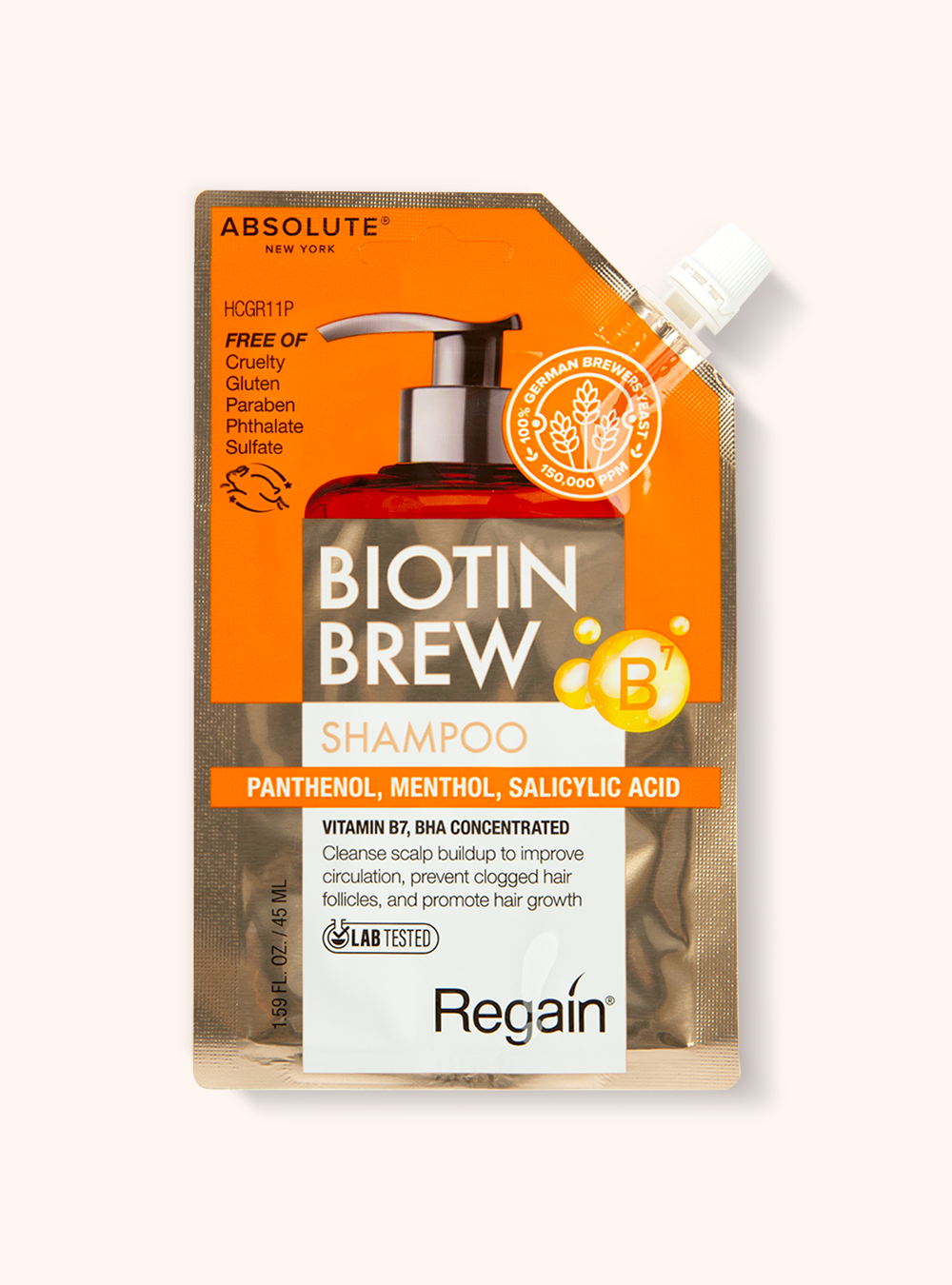 Regain Biotin Brew Shampoo and Conditioner