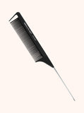 Carbon Fiber Pin Tail Comb for Braiding & Parting
