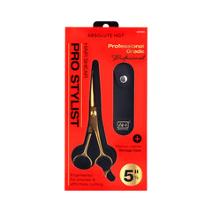 Absolute Hot Pro Stylist Hair Shears - front view #HSPS01