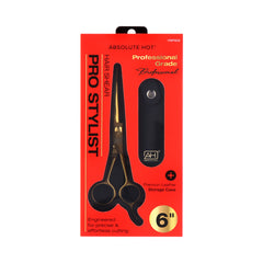 Absolute Hot Pro Stylist Hair Shears - front view #HSPS02