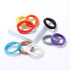 Assorted Color Elastic Hair Bands - 14 Piece - concept image 3 #shared