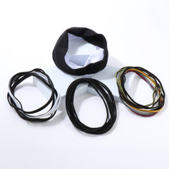Slim Black Head Wraps - 10 Piece - concept image 3 #shared