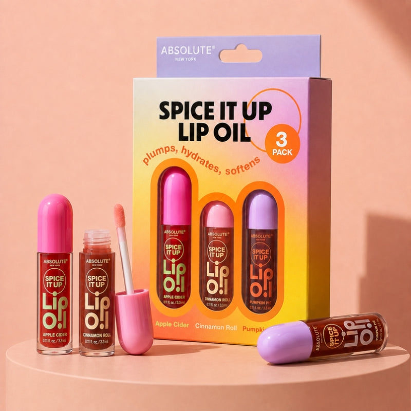 Spice It Up Lip Oil - 3 Pack - concept image #KMLS01