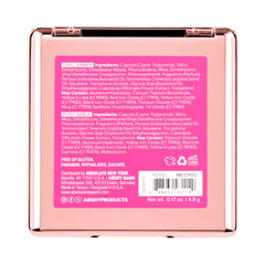Bouncy Eyeshadow Palette - back view #MECP02