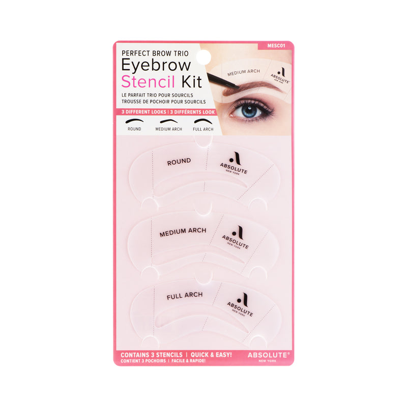 Perfect Brow Trio - Eyebrow Stencil Kit - product image #MESC01