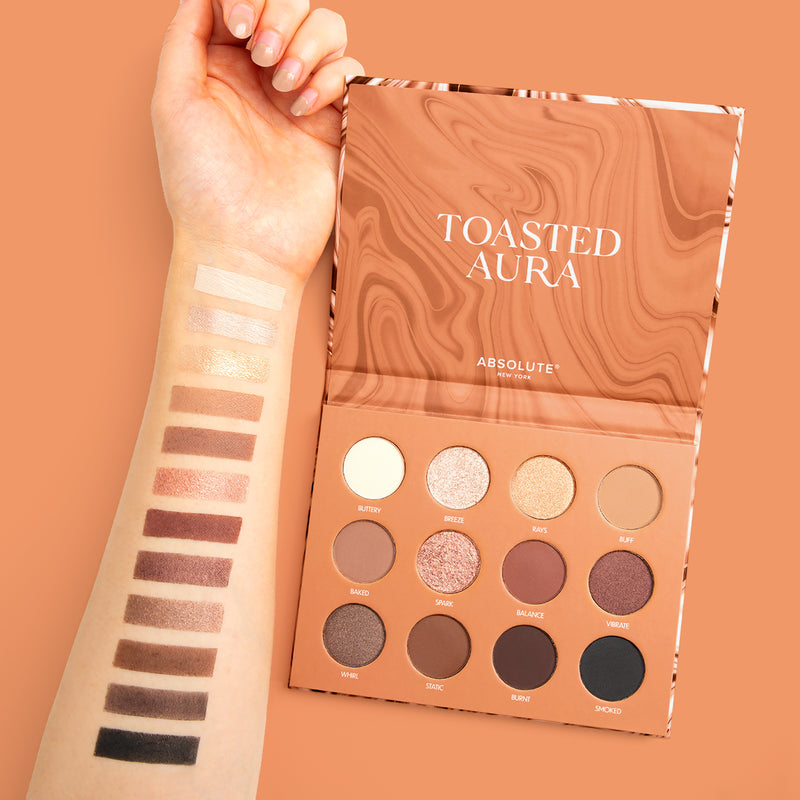 Toasted Aura Eyeshadow Palette - concept image #MESP05