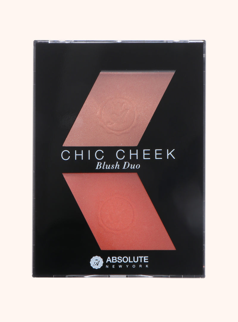 Chic Cheek Blush Duo - Peach Fuzz / Coral Gold