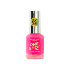 One Shot Nail Polish - Neon Pink - product image #MNOS04