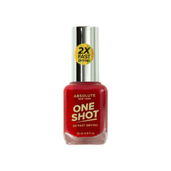 One Shot Nail Polish - Classic Red - product image #MNOS05