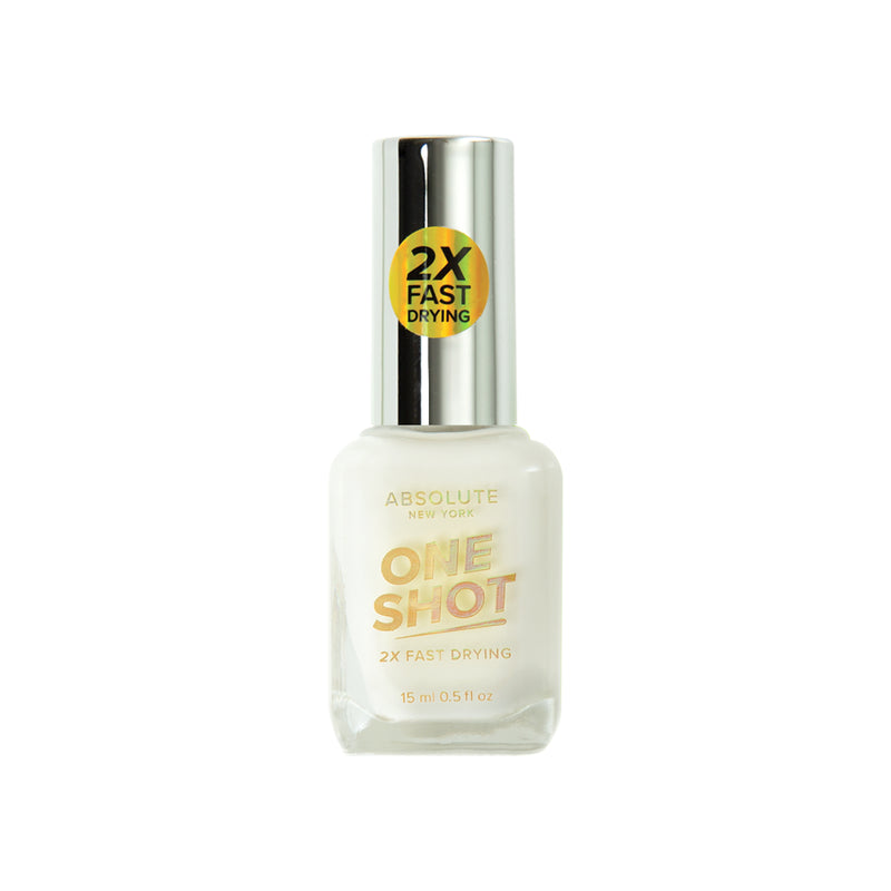 One Shot Nail Polish - French White - product image #MNOS07