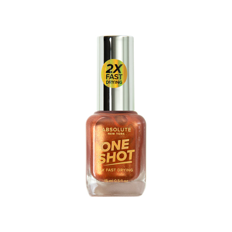 One Shot Nail Polish - Silk Copper - product image #MNOS28