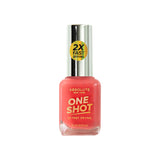 One Shot Nail Polish - Hot Coral - product image #MNOS34