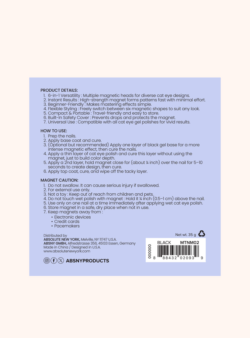 6 in 1 Nail Art Magnet Tool