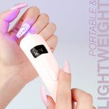 Master Gel Mini Handheld  UV Led Lamp - concept image 2 #MTUL03