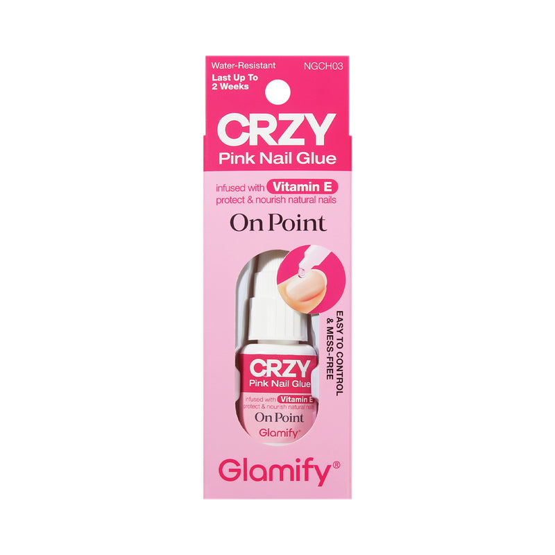On Point Pink Nail Glue - product image #NGCH03
