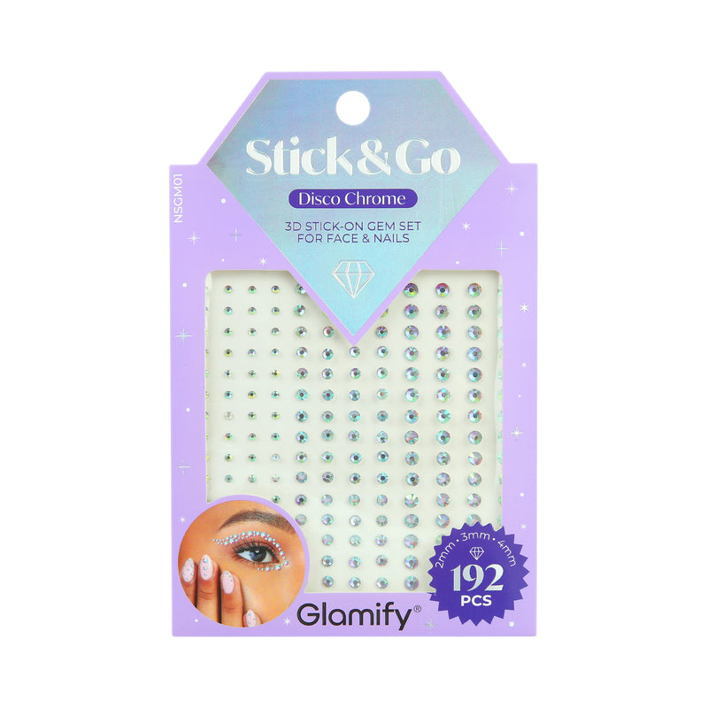 Stick & Go! 3d Stick-On Gem Set for Face & Nails - product image #NSGM01
