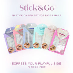 Stick & Go! 3d Stick-On Gem Set for Face & Nails - concept image 1 #shared