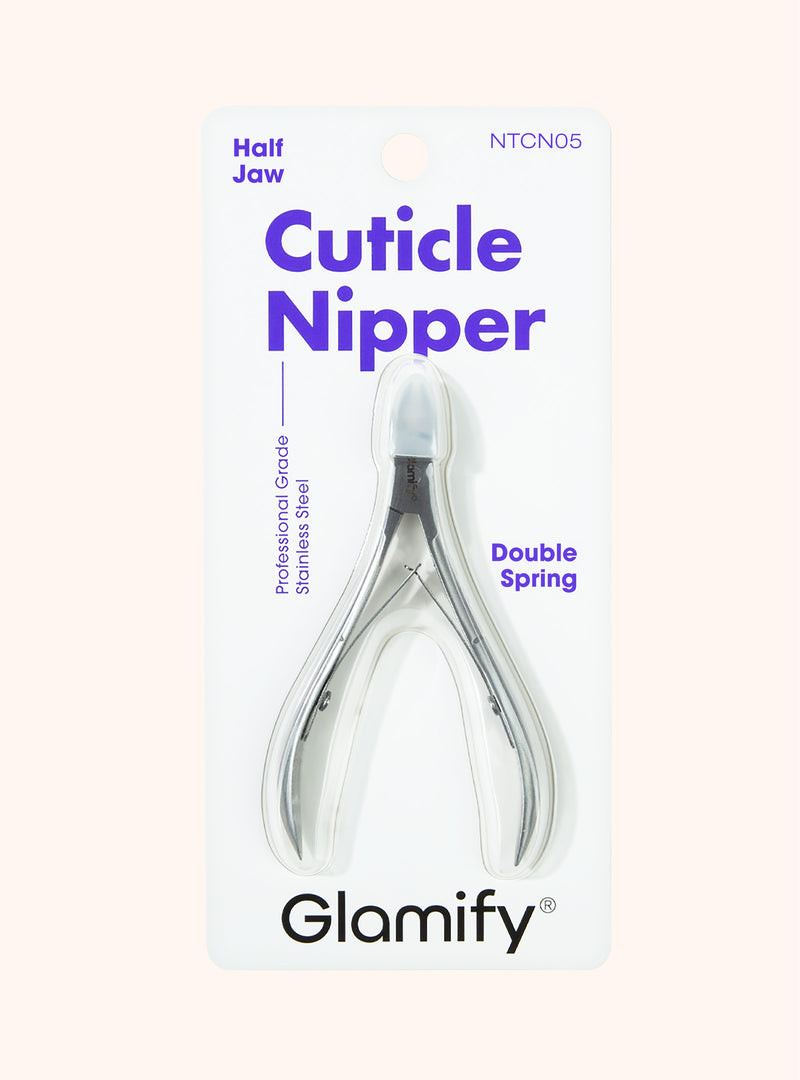 Half Jaw Double Spring Cuticle Nipper