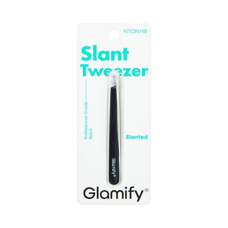 Black Ultra Sharp Point Tweezer - product image #NTCN11B