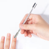 Stainless Steel Angled Cuticle Pusher - product image #NTCN21