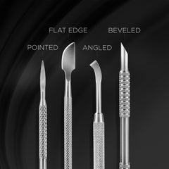 Stainless Steel Pointed Cuticle Pusher - concept image 1 #shared