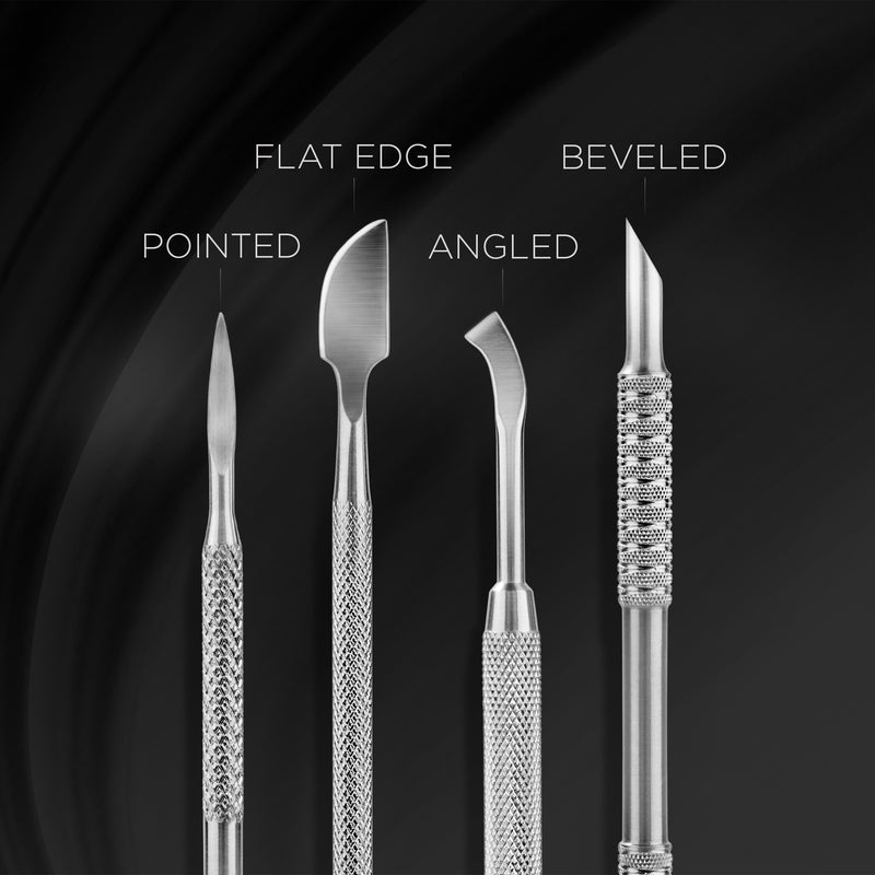 Stainless Steel Pointed Cuticle Pusher - concept image 1 #shared