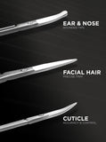 Stainless Steel Facial Hair Scissors