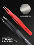 Black Ultra Sharp Point Tweezer
