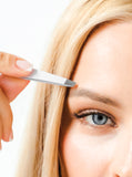 Black Slanted Tweezer