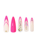 NTCT08 Couture Press On Nails - Stiletto X-Long