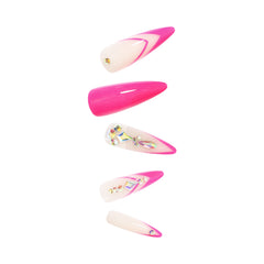 Couture Press On Nails - tips view #NTCT08