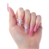COUTURE TWO PRESS-ON NAILS - hand view #NTCT09