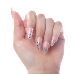 COUTURE TWO PRESS-ON NAILS - hand view #NTCT10