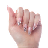 COUTURE TWO PRESS-ON NAILS - hand view #NTCT10