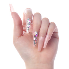 COUTURE TWO PRESS-ON NAILS - hand view #NTCT12