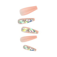 COUTURE TWO PRESS-ON NAILS - tips view #NTCT12