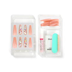 COUTURE TWO PRESS-ON NAILS - tray view #NTCT12