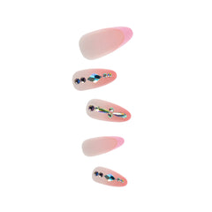 COUTURE TWO PRESS-ON NAILS - tips view #NTCT13