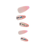 COUTURE TWO PRESS-ON NAILS - tips view #NTCT13