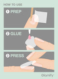 COUTURE TWO PRESS-ON NAILS
