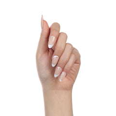 French Chic Press On Nails - hand view #NTFC03