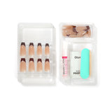 French Chic Press On Nails - tips view #NTFC07