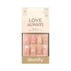 LOVE, ALWAYS PRESS-ON NAILS - box #NTLA04