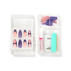 LOVE, ALWAYS PRESS-ON NAILS - tray view #NTLA07