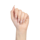 Naked Press On Nails - hand view #NTNK04