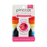 Assorted Color Elastic Hair Bands - 14 Piece - product image #P000