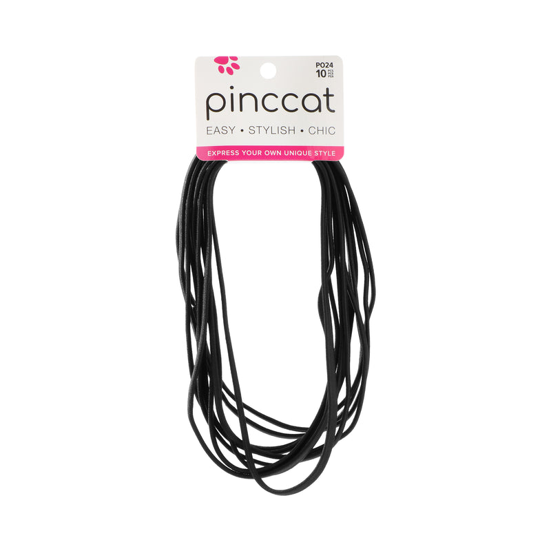 Slim Black Head Wraps - 10 Piece - product image #P024