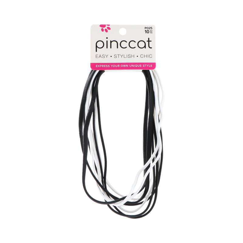 Black and White Head Wraps - 10 Piece - product image #P025